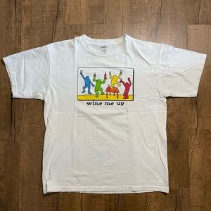 “Wine me up” tee shirt